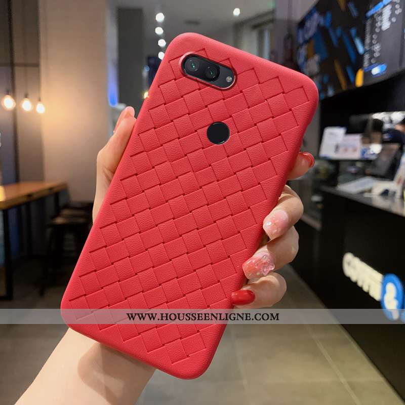 Coque Xiaomi Mi 8 Lite Modèle Fleurie Fluide Doux Téléphone Portable Tout Compris Créatif Petit Temp