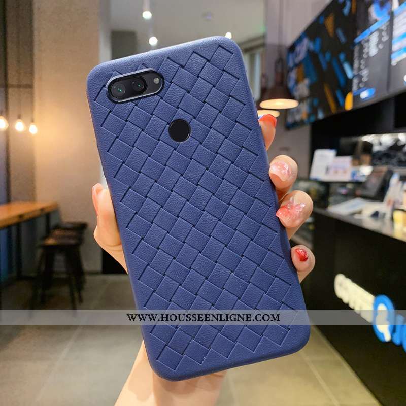 Coque Xiaomi Mi 8 Lite Modèle Fleurie Fluide Doux Téléphone Portable Tout Compris Créatif Petit Temp