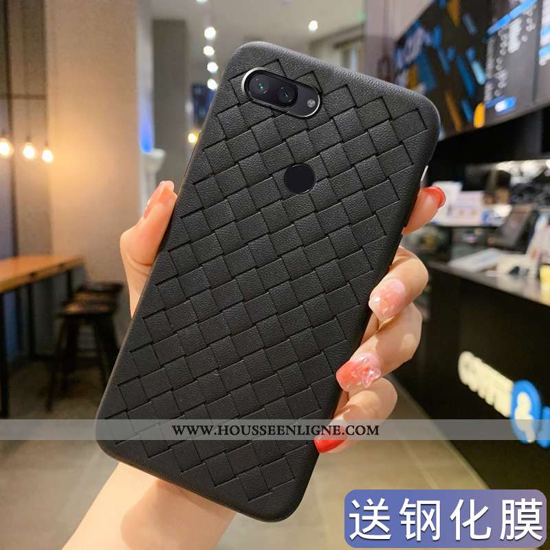 Coque Xiaomi Mi 8 Lite Modèle Fleurie Fluide Doux Téléphone Portable Tout Compris Créatif Petit Temp