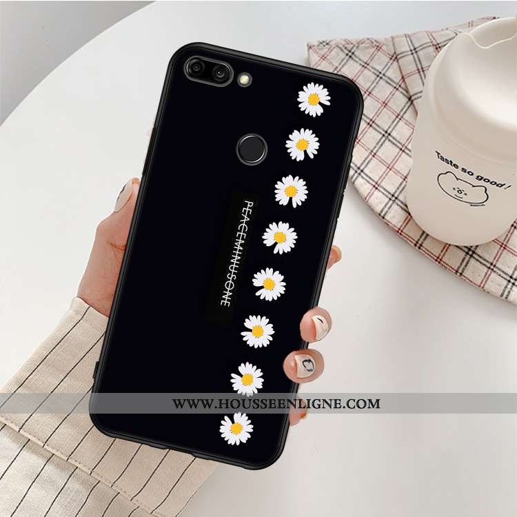 Coque Xiaomi Mi 8 Lite Personnalité Dessin Animé Net Rouge Petit Téléphone Portable Noir Étui