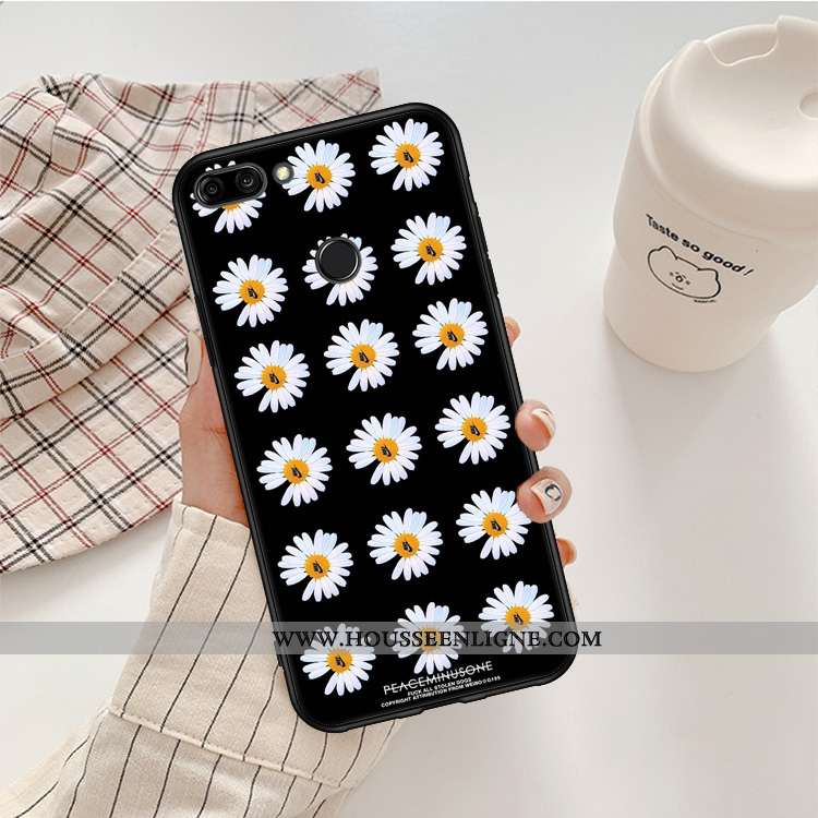 Coque Xiaomi Mi 8 Lite Personnalité Dessin Animé Net Rouge Petit Téléphone Portable Noir Étui
