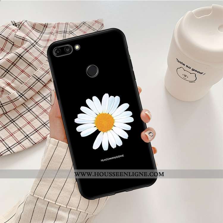 Coque Xiaomi Mi 8 Lite Personnalité Dessin Animé Net Rouge Petit Téléphone Portable Noir Étui