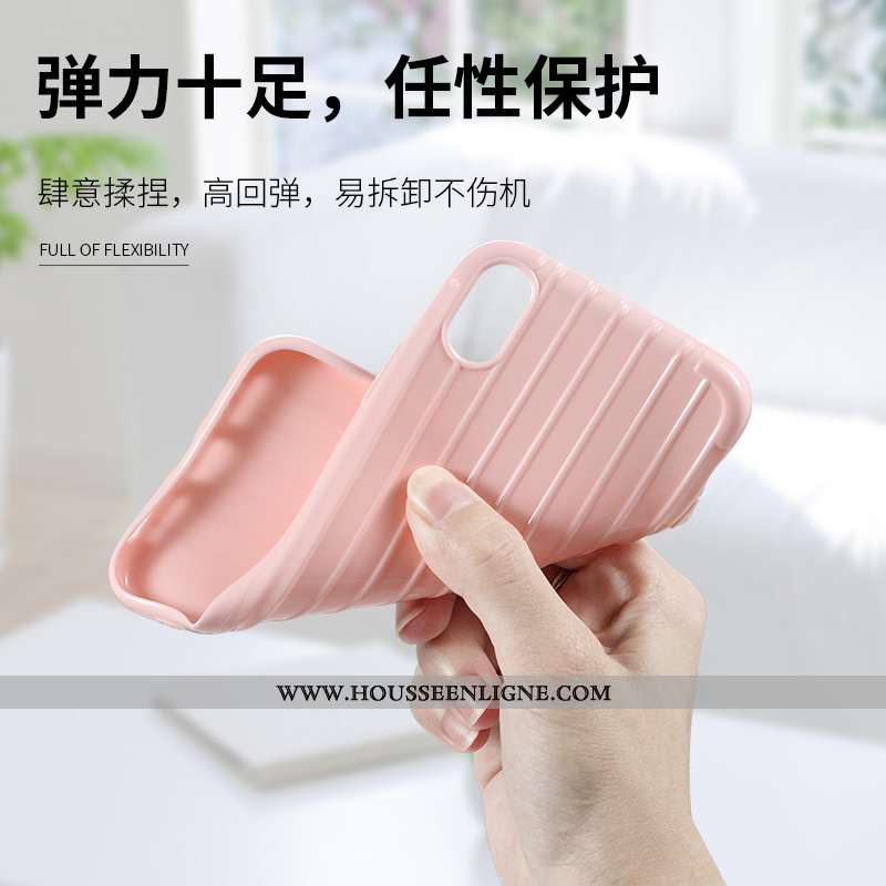 Coque Xiaomi Mi 8 Lite Personnalité Dessin Animé Étui Voyage Fluide Doux Jeunesse Verte