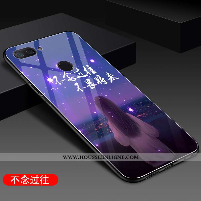 Coque Xiaomi Mi 8 Lite Personnalité Tendance Tout Compris Jeunesse Petit Violet