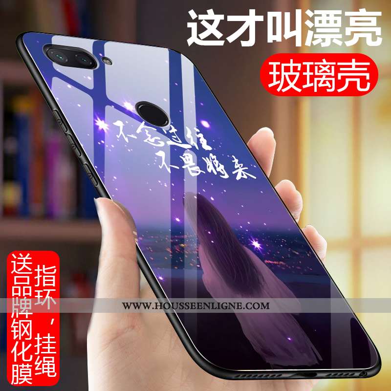 Coque Xiaomi Mi 8 Lite Personnalité Tendance Tout Compris Jeunesse Petit Violet