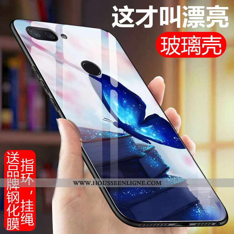 Coque Xiaomi Mi 8 Lite Personnalité Tendance Tout Compris Jeunesse Petit Violet