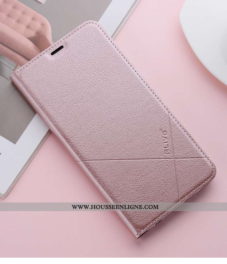 Coque Xiaomi Mi 8 Lite Protection Transparent Incassable Rose Jeunesse Cuir