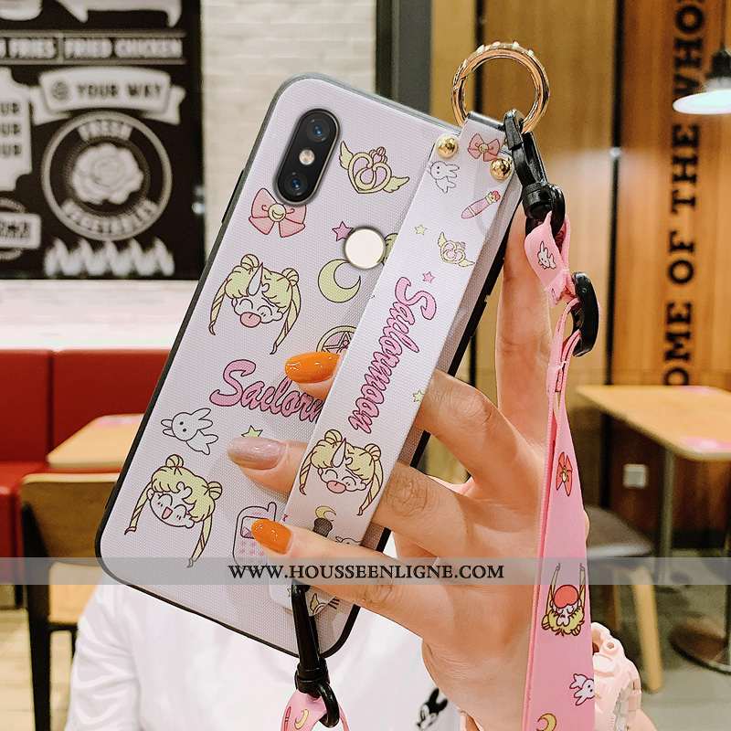 Coque Xiaomi Mi 8 Ornements Suspendus Personnalité Charmant Incassable Tout Compris Créatif Verte