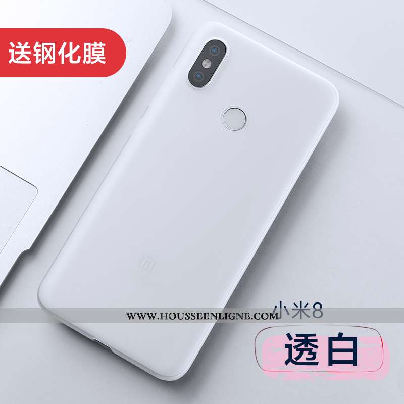 Coque Xiaomi Mi 8 Personnalité Créatif Incassable Nouveau Légère Ultra Tout Compris Noir
