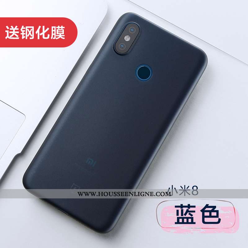 Coque Xiaomi Mi 8 Personnalité Créatif Incassable Nouveau Légère Ultra Tout Compris Noir