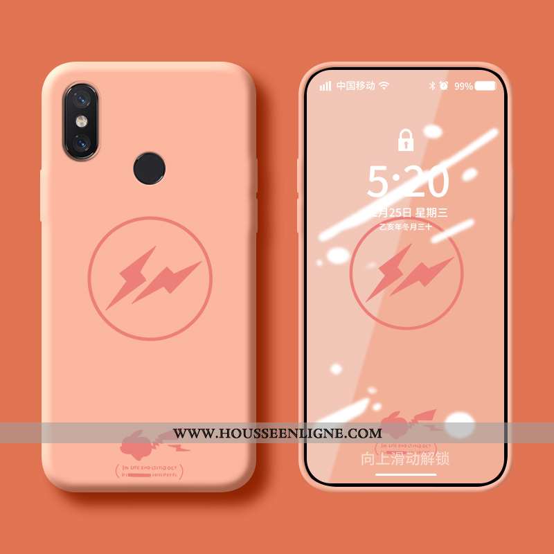 Coque Xiaomi Mi 8 Pro Cuir Modèle Fleurie Téléphone Portable Étui Silicone Vent Nouveau Turquoise