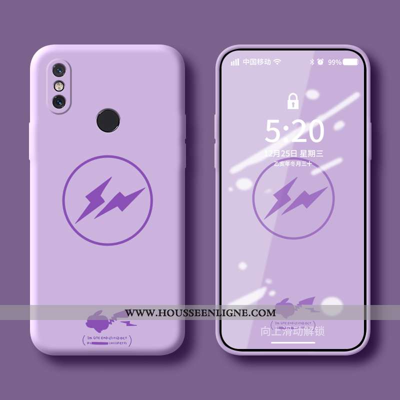Coque Xiaomi Mi 8 Pro Cuir Modèle Fleurie Téléphone Portable Étui Silicone Vent Nouveau Turquoise