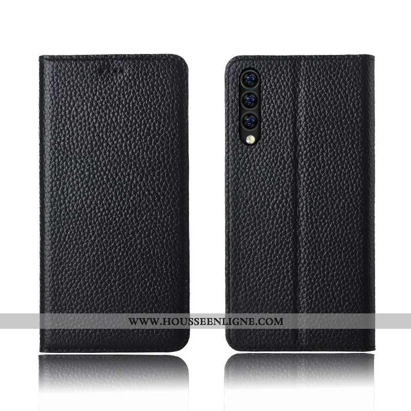Coque Xiaomi Mi 8 Pro Cuir Véritable Cuir Marron Silicone Petit Téléphone Portable Tout Compris