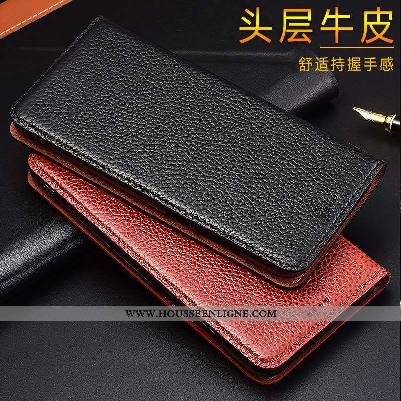 Coque Xiaomi Mi 8 Pro Cuir Véritable Cuir Marron Silicone Petit Téléphone Portable Tout Compris
