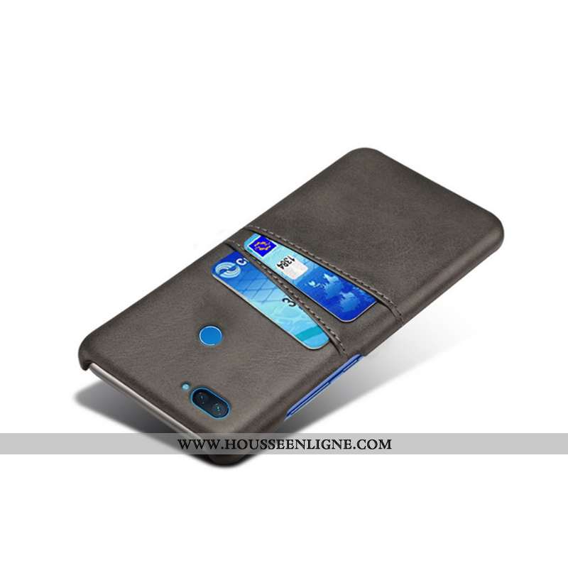 Coque Xiaomi Mi 8 Protection Cuir Business Jeunesse Luxe Étui Marron