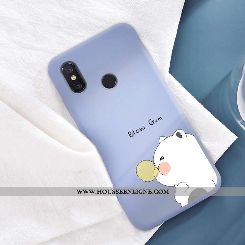Coque Xiaomi Mi 8 Silicone Protection Incassable Charmant Jeunesse Net Rouge Amoureux