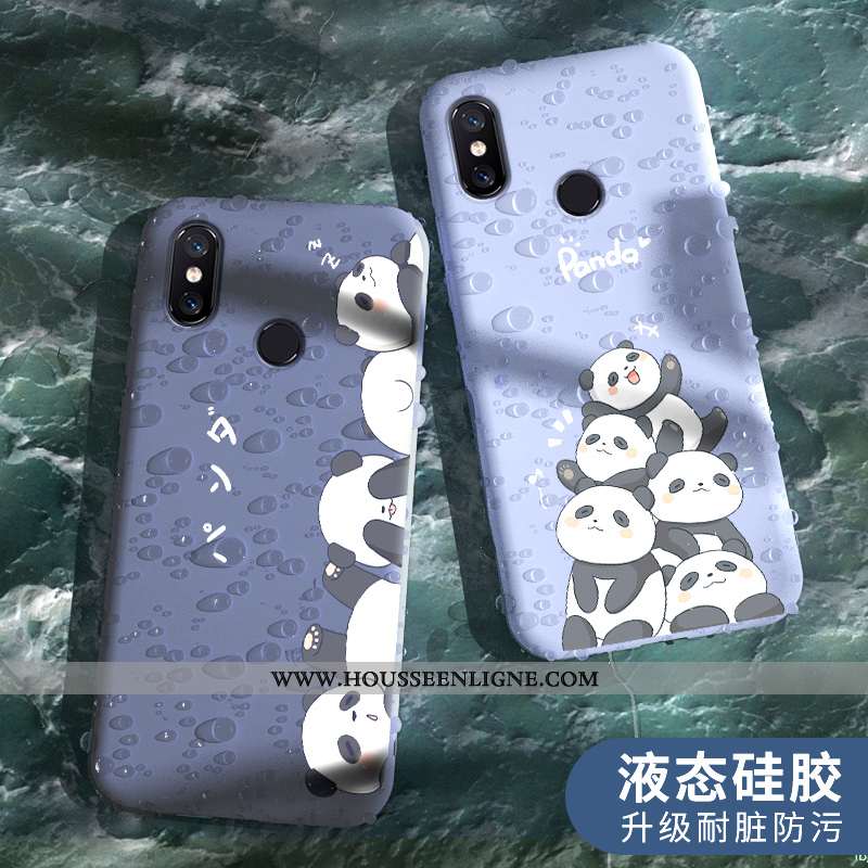 Coque Xiaomi Mi 8 Silicone Protection Incassable Charmant Jeunesse Net Rouge Amoureux