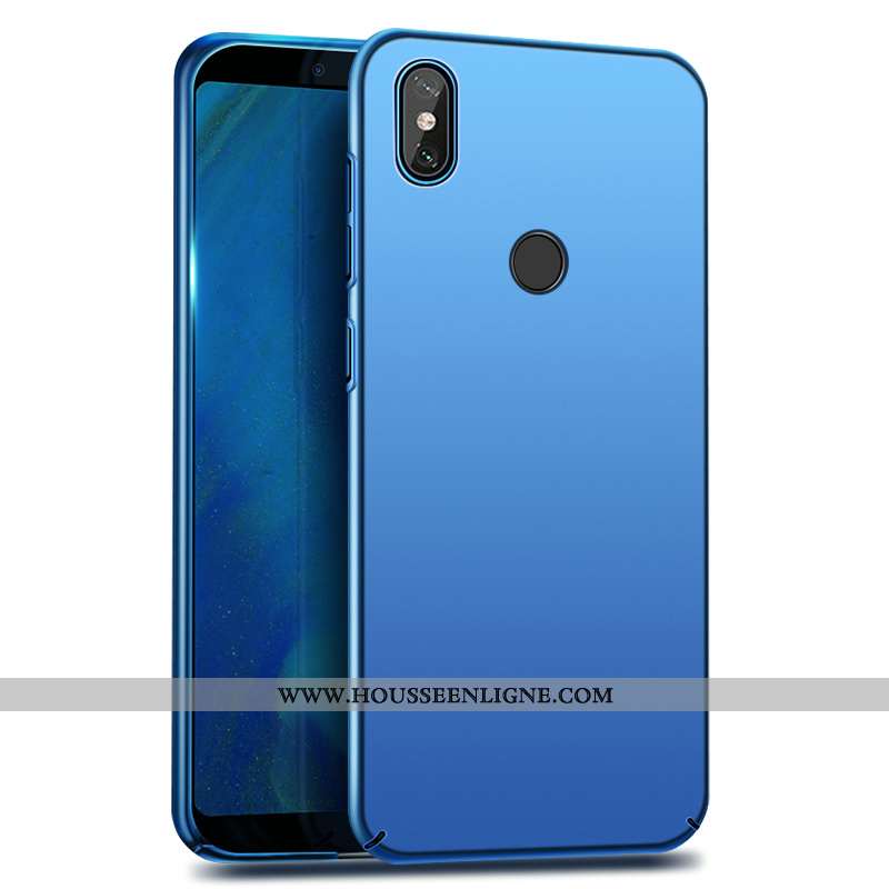 Coque Xiaomi Mi 8 Ultra Légère Protection Tout Compris Étui Téléphone Portable Bleu