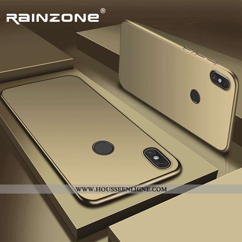 Coque Xiaomi Mi 8 Ultra Légère Protection Tout Compris Étui Téléphone Portable Bleu