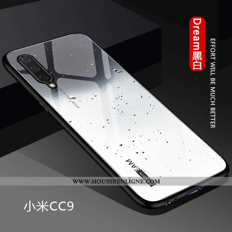 Coque Xiaomi Mi 9 Lite Fluide Doux Silicone Petit Téléphone Portable Net Rouge Protection Amoureux B