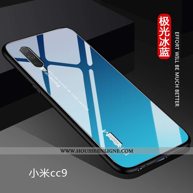 Coque Xiaomi Mi 9 Lite Fluide Doux Silicone Petit Téléphone Portable Net Rouge Protection Amoureux B