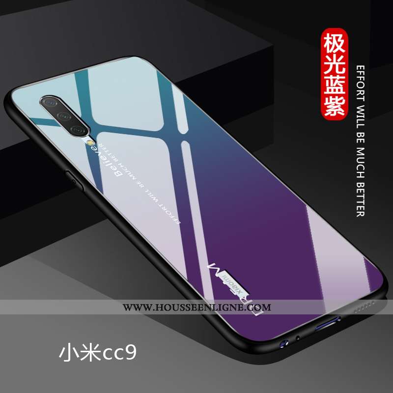 Coque Xiaomi Mi 9 Lite Fluide Doux Silicone Petit Téléphone Portable Net Rouge Protection Amoureux B