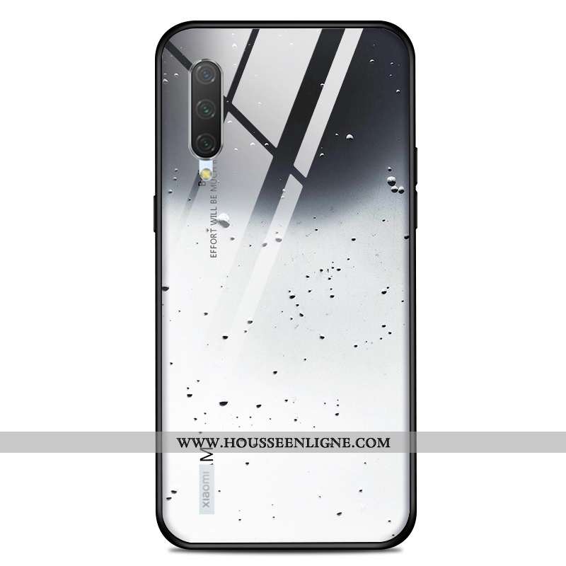 Coque Xiaomi Mi 9 Lite Fluide Doux Silicone Petit Téléphone Portable Net Rouge Protection Amoureux B
