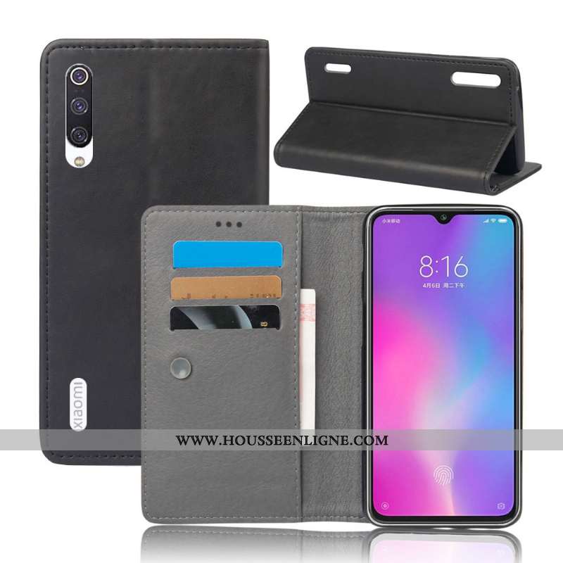 Coque Xiaomi Mi 9 Lite Protection Portefeuille Téléphone Portable Housse Petit Orange Tout Compris