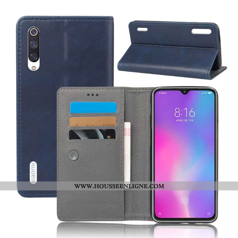 Coque Xiaomi Mi 9 Lite Protection Portefeuille Téléphone Portable Housse Petit Orange Tout Compris