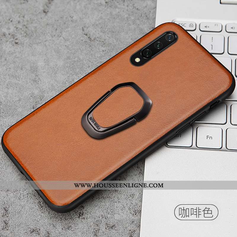 Coque Xiaomi Mi 9 Se Cuir Véritable Ultra Simple Créatif Légère Magnétisme Tout Compris Marron