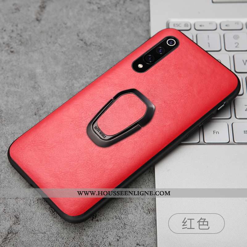 Coque Xiaomi Mi 9 Se Cuir Véritable Ultra Simple Créatif Légère Magnétisme Tout Compris Marron