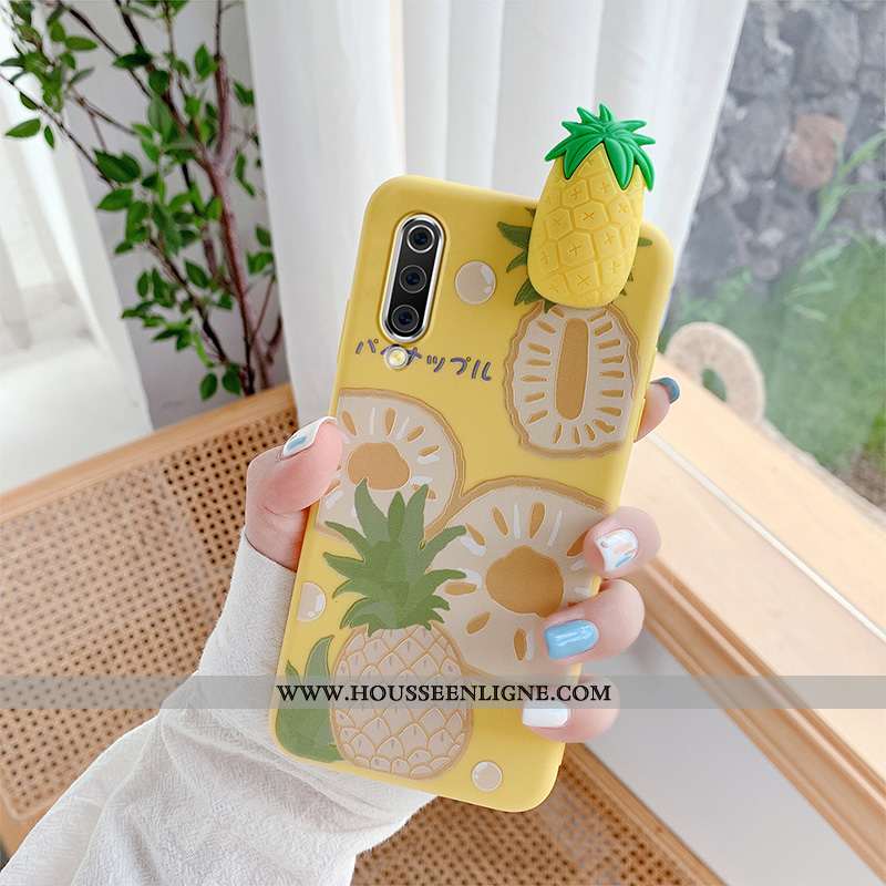 Coque Xiaomi Mi 9 Se Légère Fluide Doux Protection Tendance Jaune Tout Compris Charmant