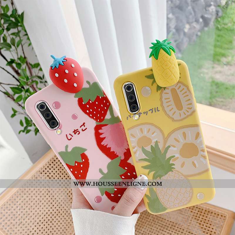 Coque Xiaomi Mi 9 Se Légère Fluide Doux Protection Tendance Jaune Tout Compris Charmant