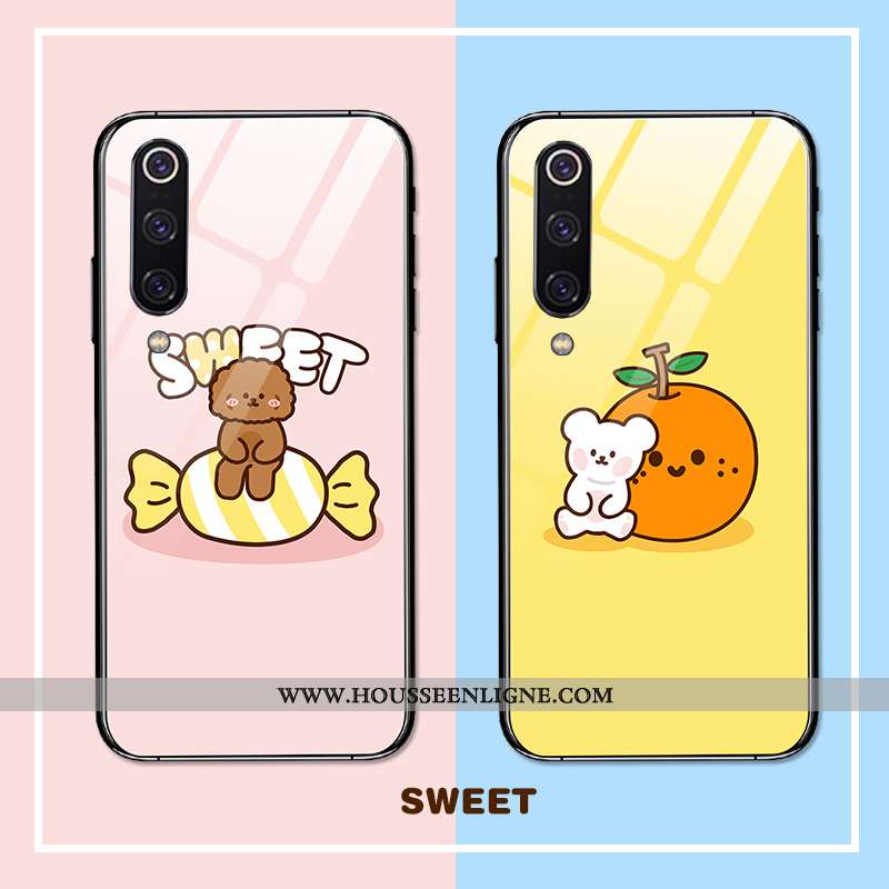 Coque Xiaomi Mi 9 Se Personnalité Créatif Étui Charmant Tendance Miroir Tout Compris Rose