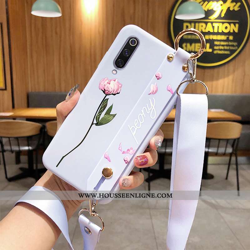 Coque Xiaomi Mi 9 Se Protection Délavé En Daim Tout Compris Feuille Étui Silicone Frais Verte