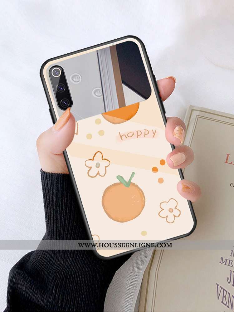Coque Xiaomi Mi 9 Se Verre Petit Maquillage Cœur Difficile Téléphone Portable Rouge Verte