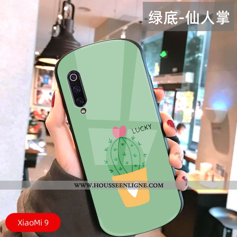 Coque Xiaomi Mi 9 Ultra Légère Délavé En Daim Petit Simple Tout Compris Arc Jaune