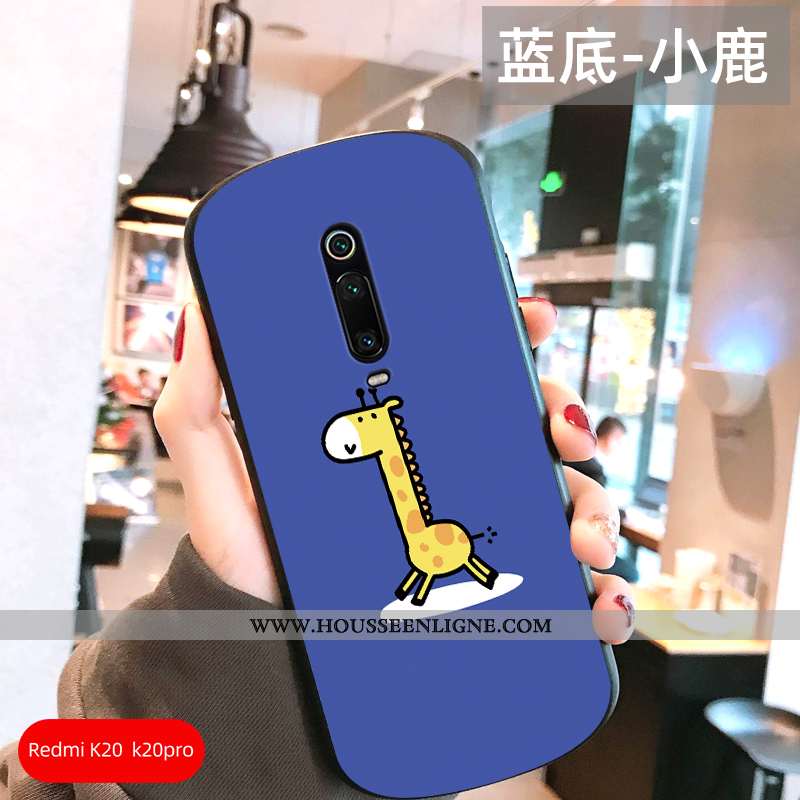 Coque Xiaomi Mi 9t Créatif Charmant Personnalité Simple Téléphone Portable Protection Blanche