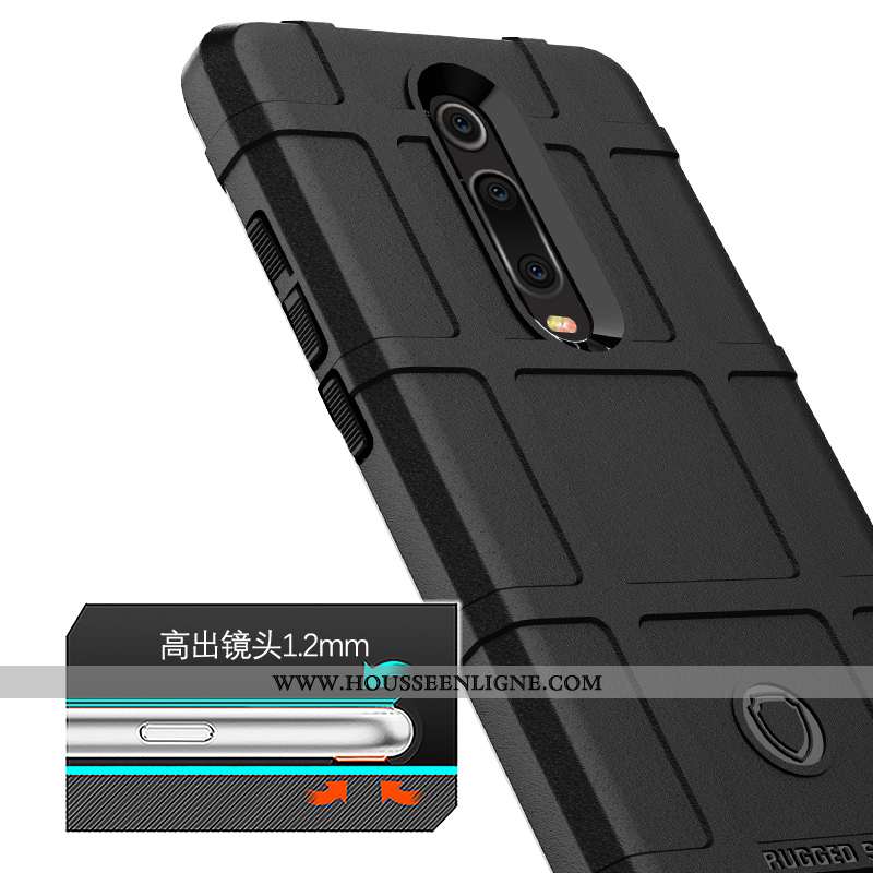 Coque Xiaomi Mi 9t Créatif Silicone Étui Rouge Mémorial Personnalité Vert Armée Verte