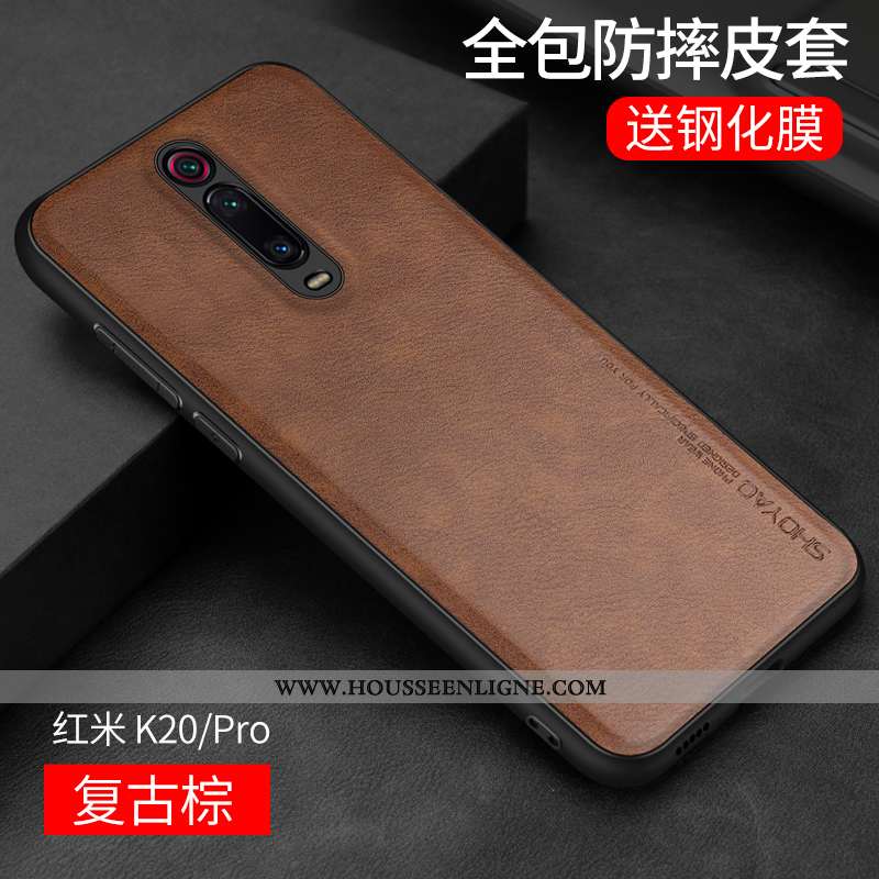 Coque Xiaomi Mi 9t Créatif Ultra Protection Tout Compris Bleu Incassable Personnalité
