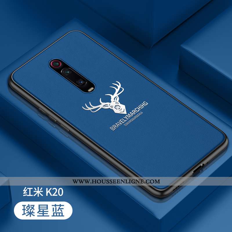 Coque Xiaomi Mi 9t Fluide Doux Silicone Créatif Étui Protection Luxe Rouge