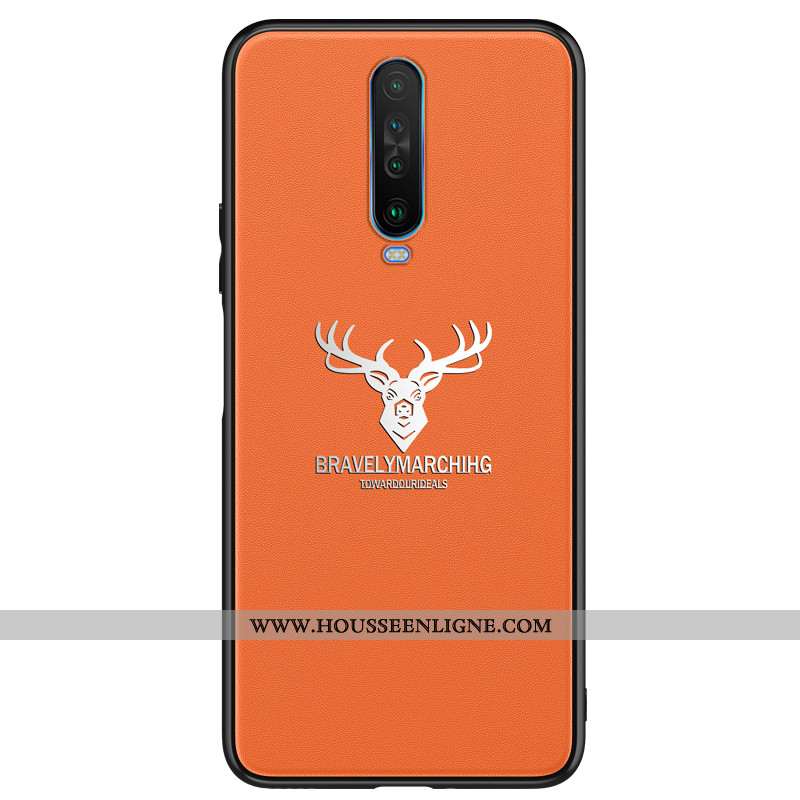 Coque Xiaomi Mi 9t Fluide Doux Silicone Créatif Étui Protection Luxe Rouge
