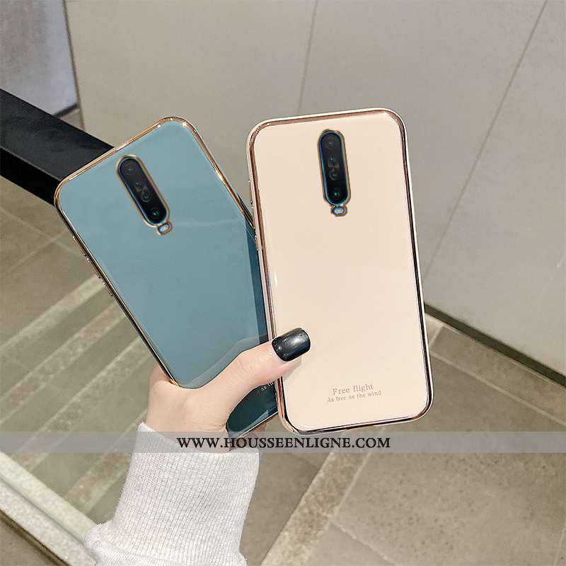 Coque Xiaomi Mi 9t Fluide Doux Silicone Simple Téléphone Portable Net Rouge Rouge Luxe Rose