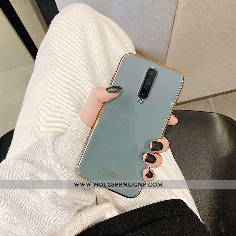 Coque Xiaomi Mi 9t Fluide Doux Silicone Simple Téléphone Portable Net Rouge Rouge Luxe Rose