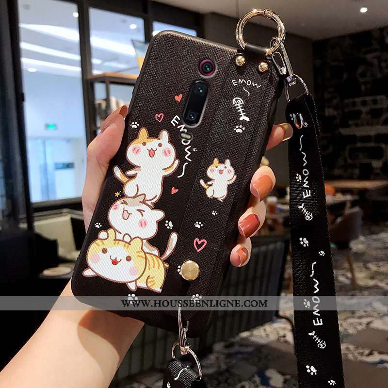 Coque Xiaomi Mi 9t Fluide Doux Silicone Téléphone Portable Incassable Protection Jaune