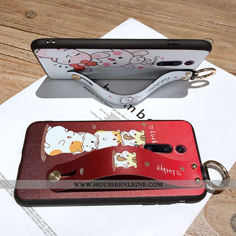 Coque Xiaomi Mi 9t Fluide Doux Silicone Téléphone Portable Incassable Protection Jaune