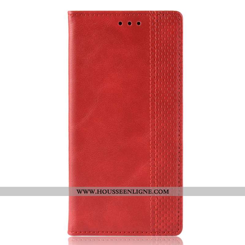 Coque Xiaomi Mi 9t Portefeuille Cuir Protection Bleu Marin Petit Étui Téléphone Portable Bleu Foncé