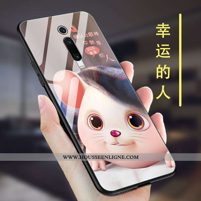 Coque Xiaomi Mi 9t Pro Délavé En Daim Personnalité Ultra Rouge Tendance Protection Incassable Marron
