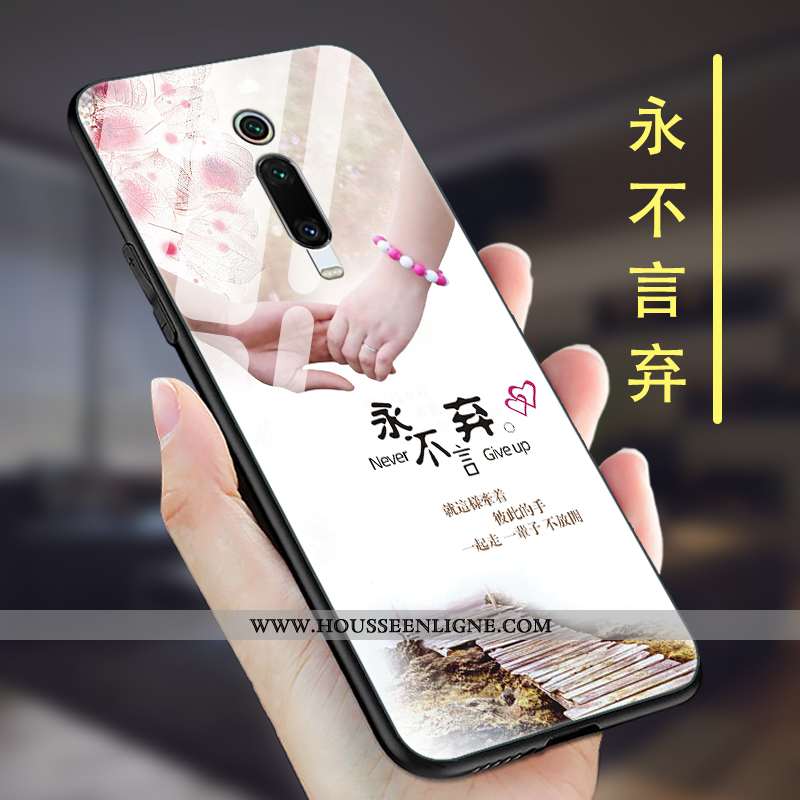 Coque Xiaomi Mi 9t Pro Délavé En Daim Personnalité Ultra Rouge Tendance Protection Incassable Marron
