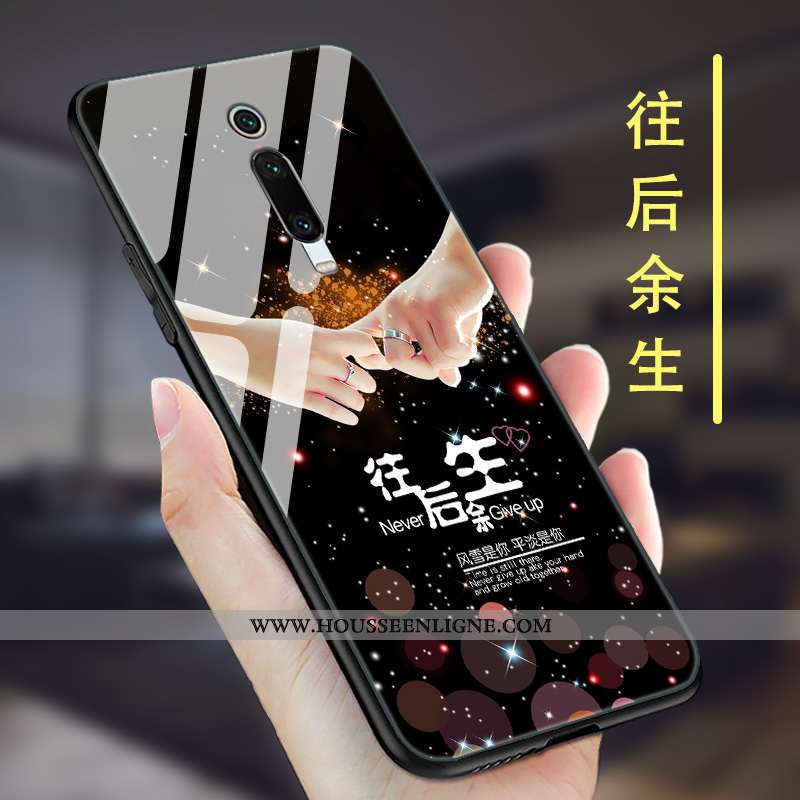Coque Xiaomi Mi 9t Pro Délavé En Daim Personnalité Ultra Rouge Tendance Protection Incassable Marron